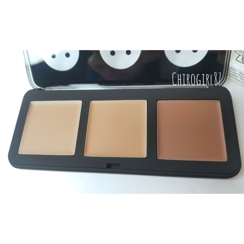 The creme shop shading creme trio contour and sculpting palette. Cream matte